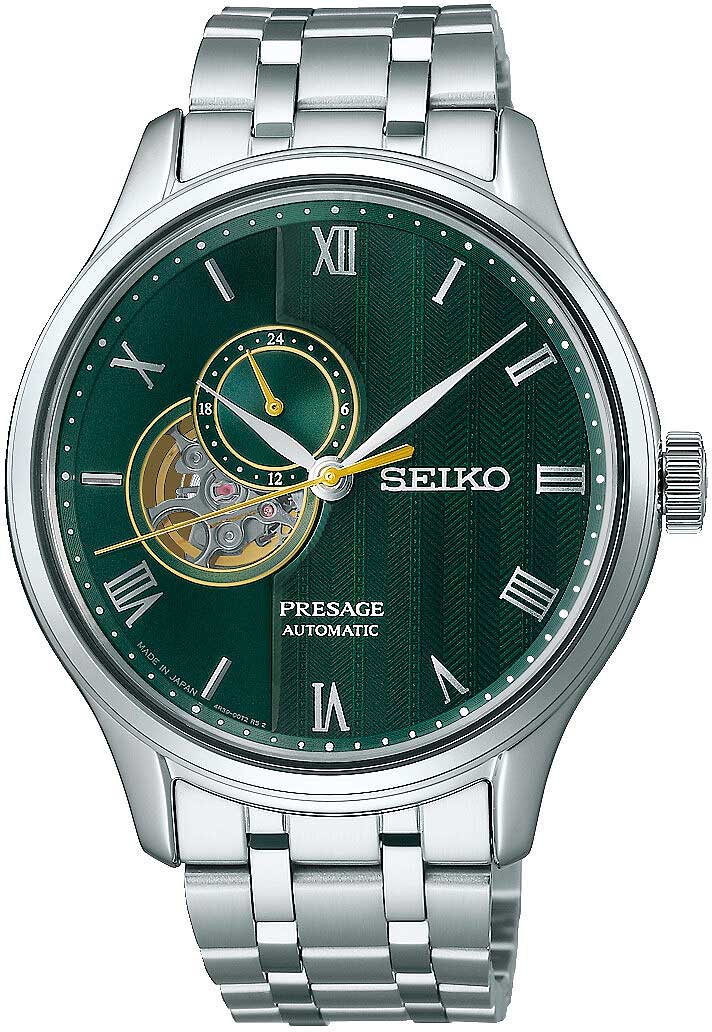 Seiko Presage SSA463J1 Uhr • Automatik Open Heart • Saphirglas