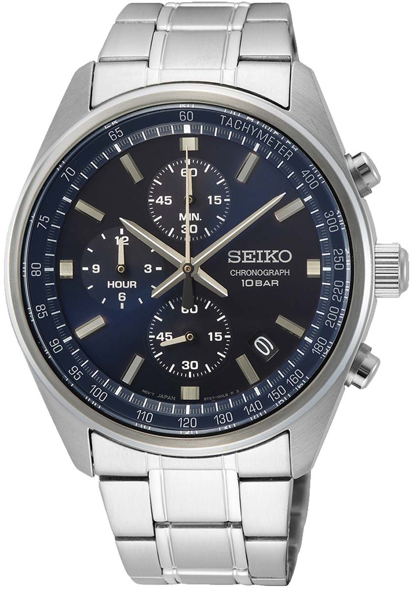 Seiko SSB377P1 Herren Uhr • Präzises Quarzwerk • Chronograph