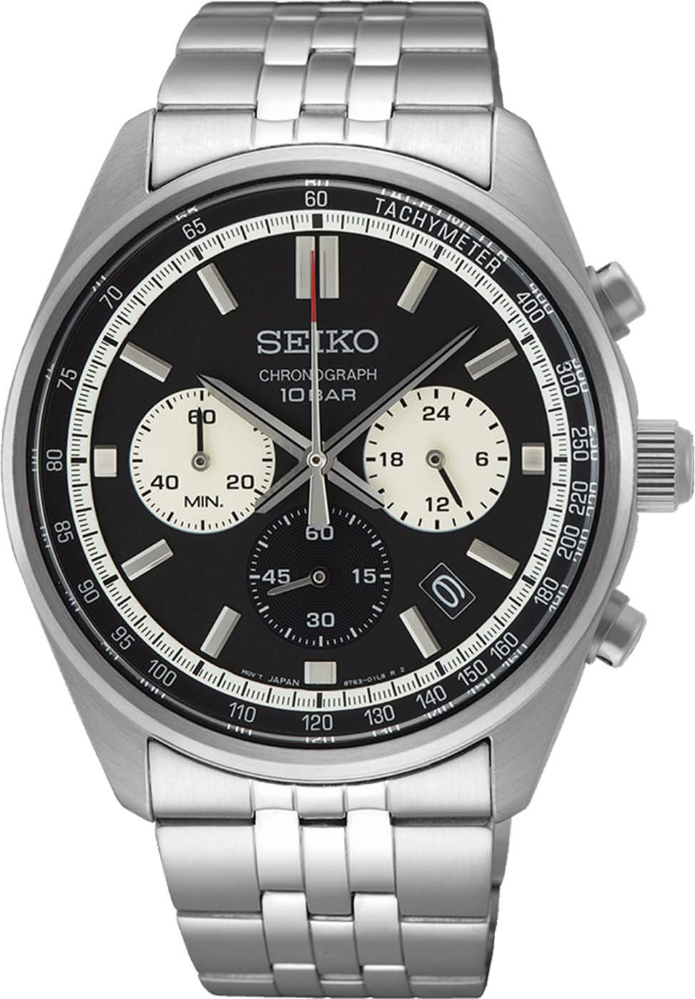 Seiko SSB429P1 Men's Watch • Hardlex Crystal • 10 bar Water Resistant