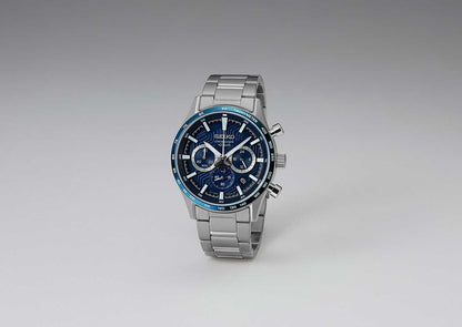 Seiko Essentials Collection SSB445P1 Herren Uhr • Quarz Chronograph • Saphirglas