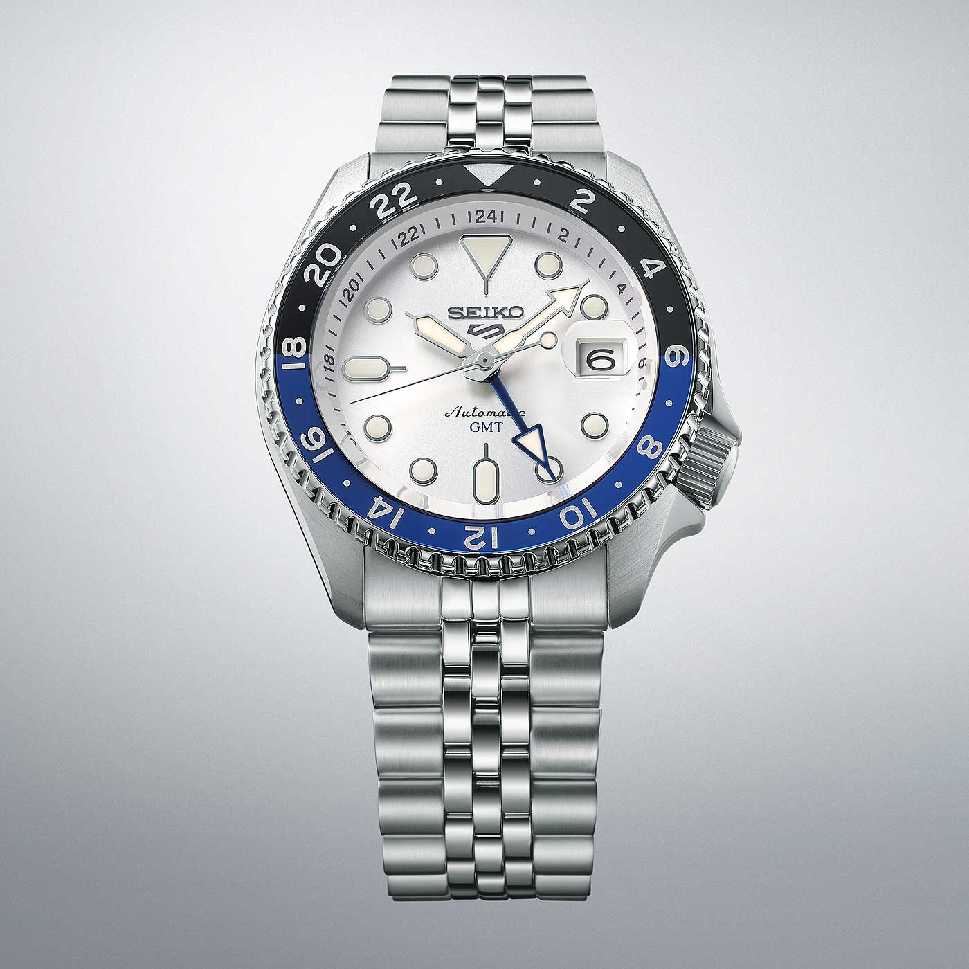 Seiko 5 Sports SSK033K1 Herren Uhr • Automatik • GMT-Funktion