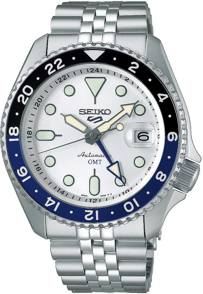 Seiko 5 Sports SSK033K1 Herren Uhr • Automatik • GMT-Funktion