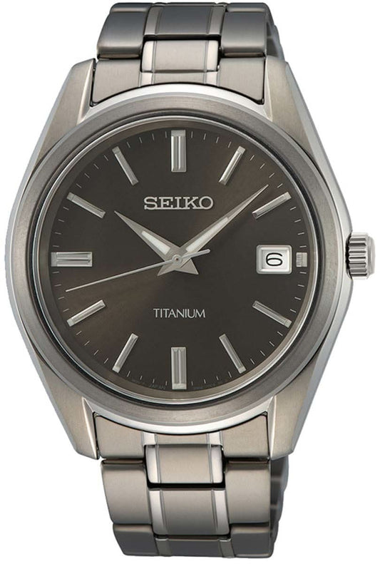 Seiko SUR375P1 Herrenuhr • Saphirglas • Titangehäuse