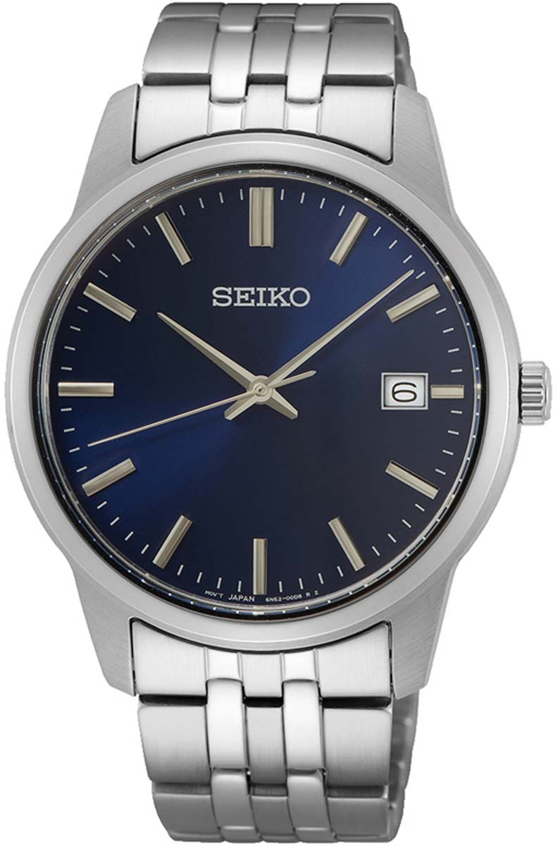 Seiko Essentials SUR399P1 Uhr • Saphirglas • 10 Bar Wasserdicht