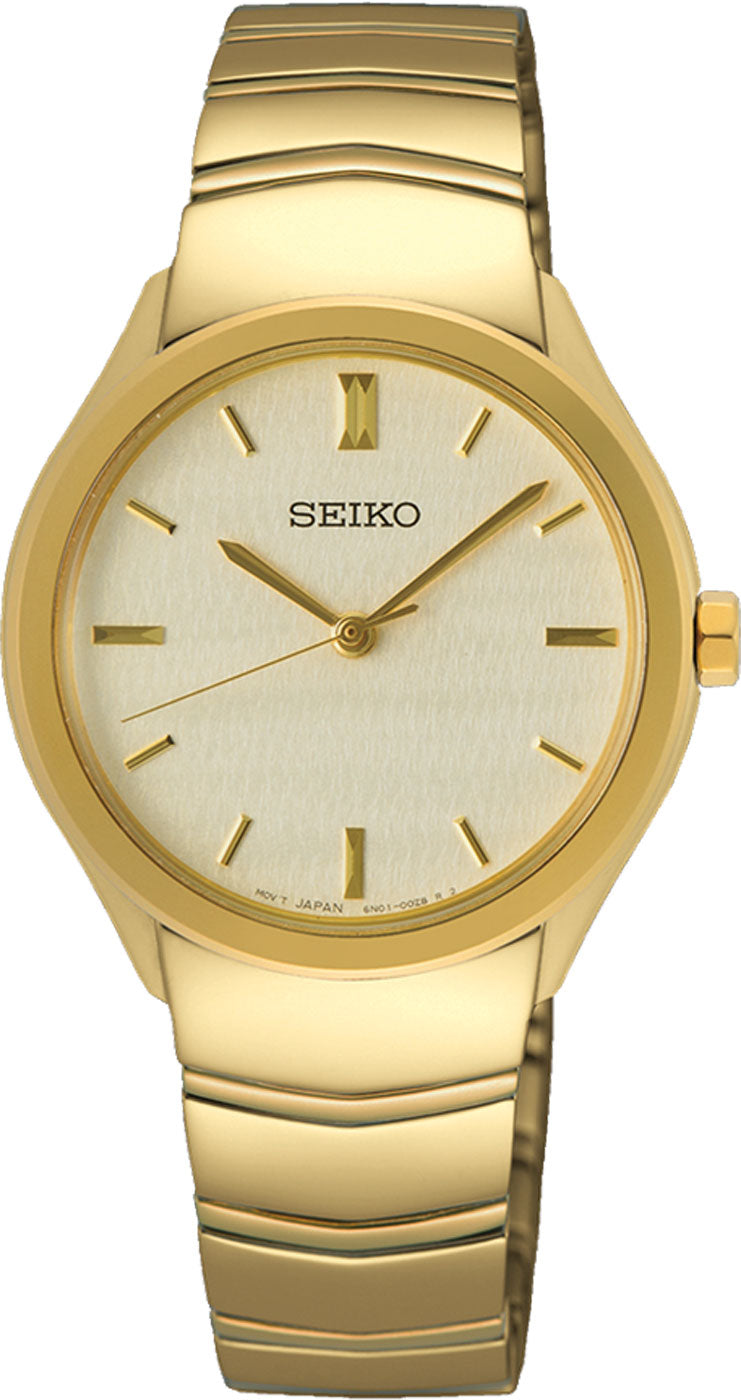 Seiko Essentials SUR552P1 Uhr • Saphirglas • 10 Bar wasserdicht