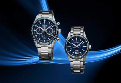 Seiko Essentials Collection SUR559P1 Herren Uhr • Saphirglas • Präzises Quarzwerk