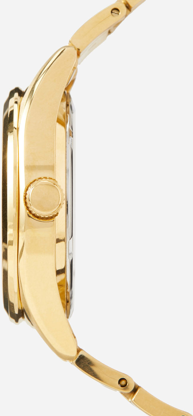 Seiko Essentials SUR632P1 Uhr • Edles Gold-Design • Hardlexglas