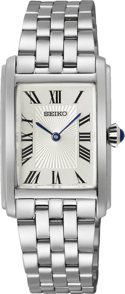 Seiko Essentials SWR083P1 Damen Uhr • Quarz Uhrwerk • Hardlex Glas