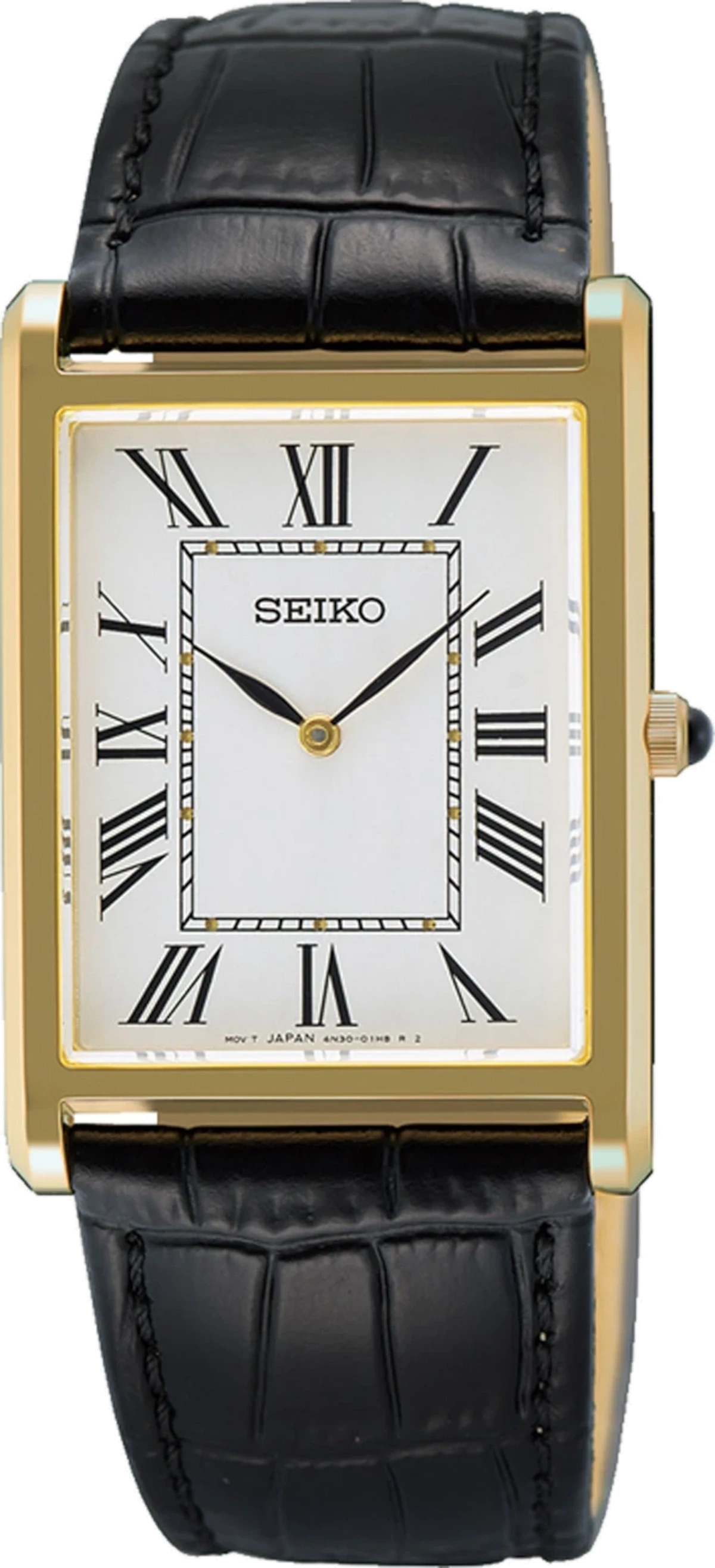 Seiko SWR104P1 Herrenuhr • Saphirglas • Ultra-flaches Design