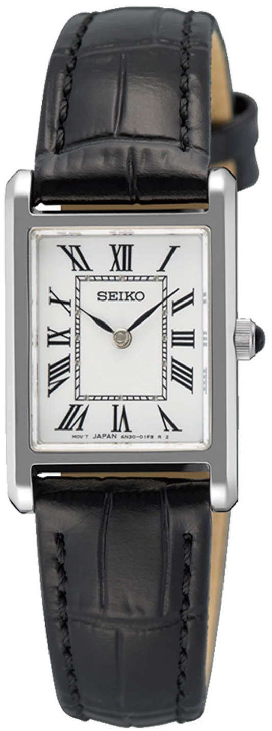 Seiko Classic SWR107P1 Uhr • Saphirglas • Edelstahl