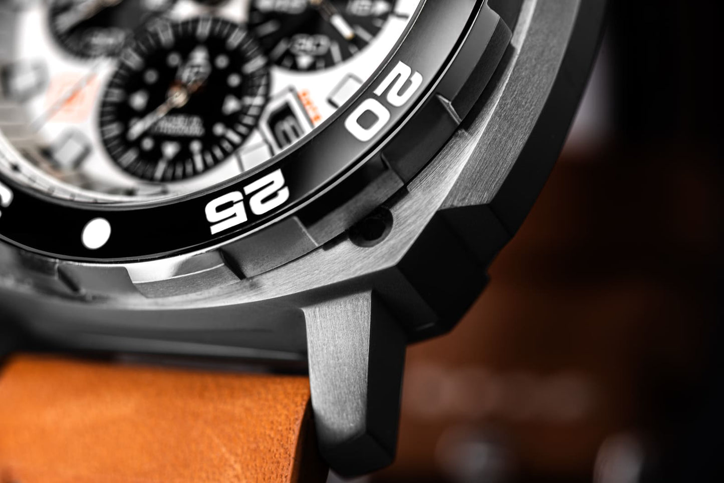 Vostok Europe Systema Periodicum VK67-650A722 Herren Uhr • Quarz Chronograph • 20 Bar Wasserdichtigkeit