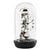 Hermle Tischuhr 30x15,5x15,5 cm Holz • Mechanisches Skelettwerk • Stundenschlag