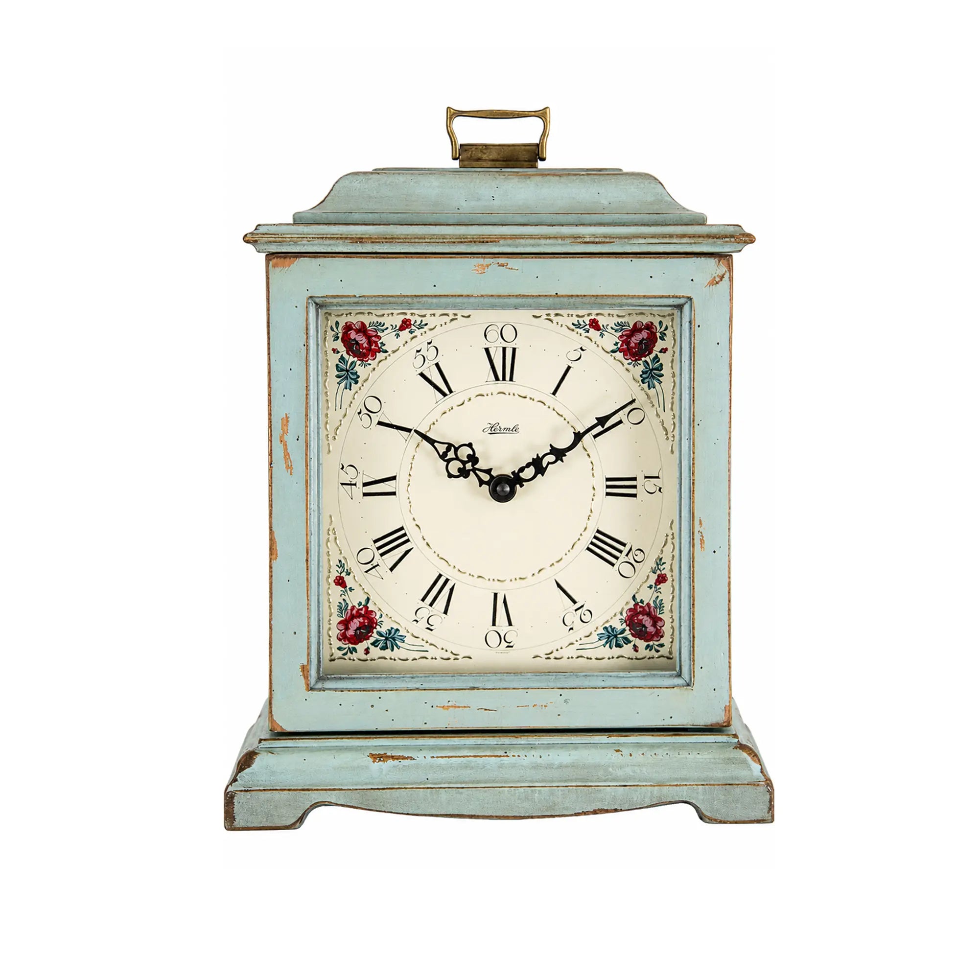 Hermle Tischuhr 33x25x15 cm Holz • Vintage Design • Westminster Melodie