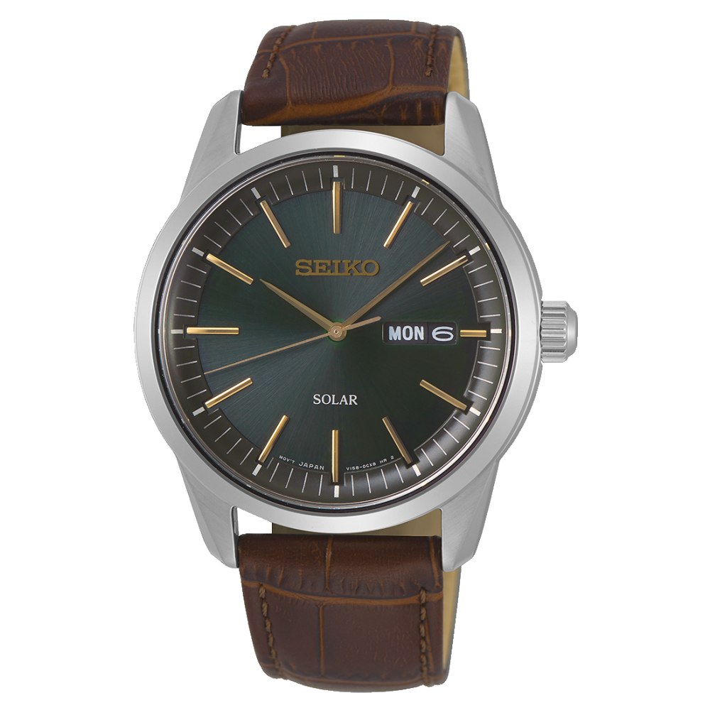 Seiko Essentials SNE529P1 Uhr • Solar • Saphirglas