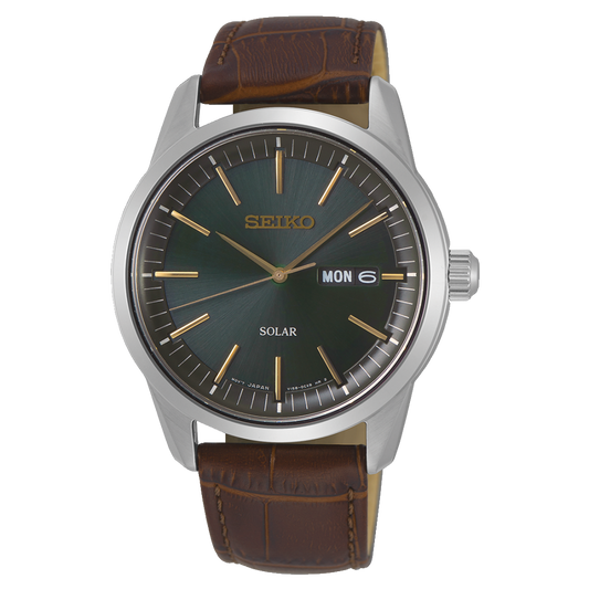 Seiko Essentials SNE529P1 Uhr • Solar • Saphirglas