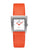 UMR Ruhla RUHLA-Style RS204652 Damen Armbanduhr • Miyota Quarzwerk • Oranges Lederband