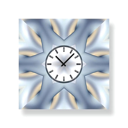 Dixtime Wanduhr 30 cm Ø Aluminium • Lautloses Uhrwerk • Modernes Design