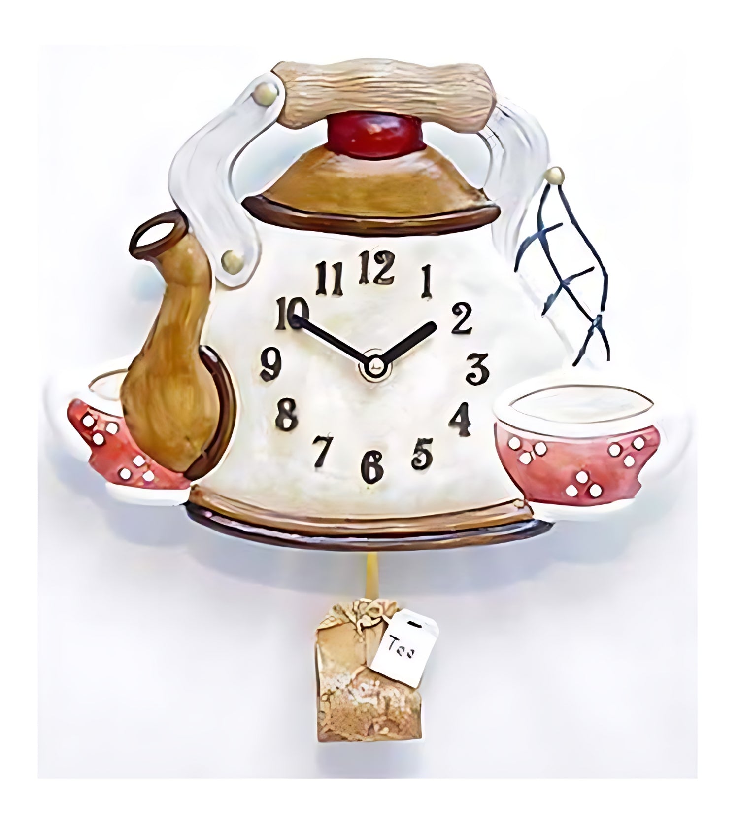 Terrastudio Wanduhr Keramik • Handmade and hand-painted • Made in Germany