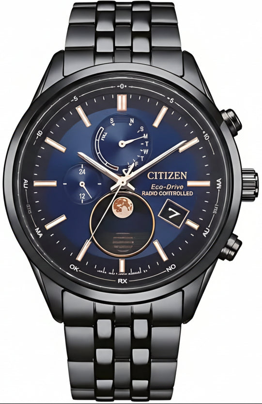 Citizen Tsuki-yomi BY1035-56L Uhr • Eco-Drive • Super Titanium