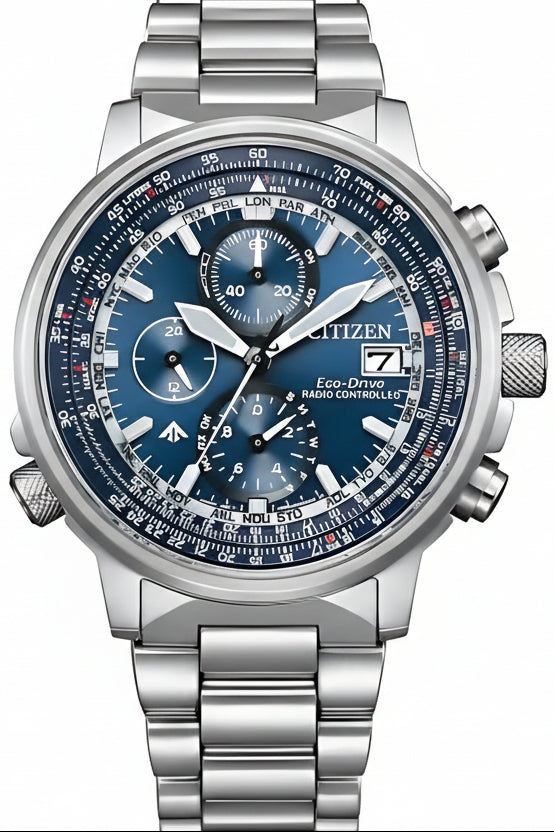 Citizen Eco-Drive AT8300-58L Uhr • Funksolar-Antrieb • Saphirglas