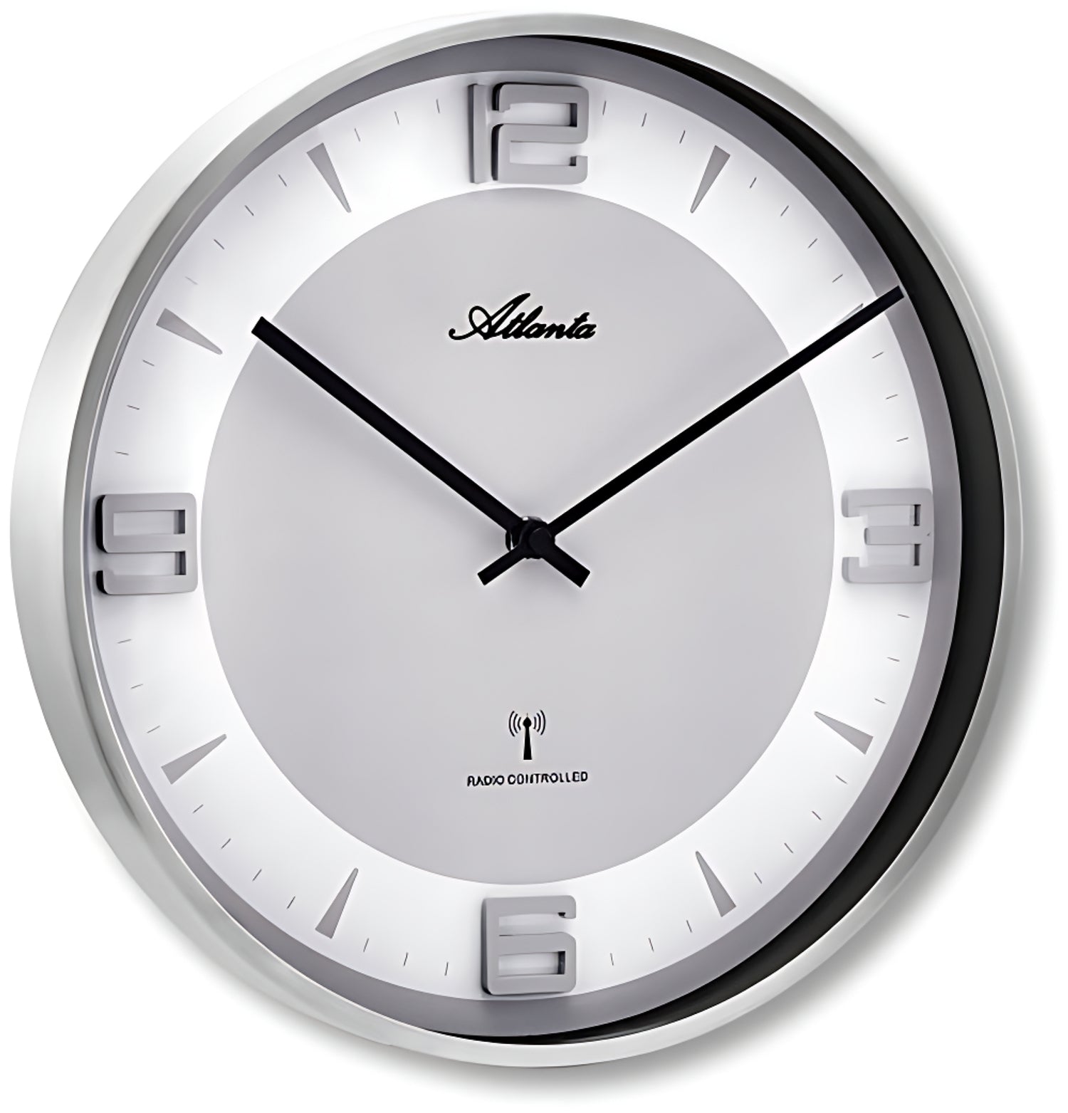 moderne Wanduhr Durchmesser: 30 cm - Atlanta Modell: 4531/19