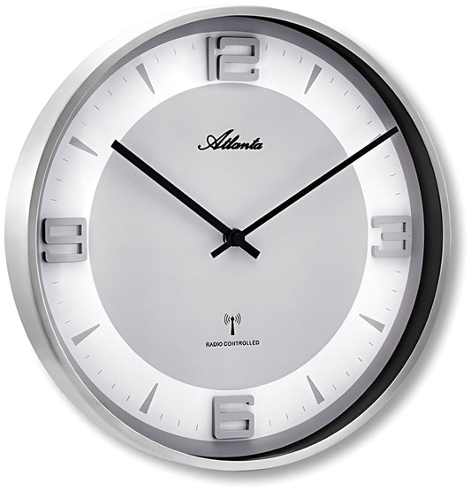 moderne Wanduhr Durchmesser: 30 cm - Atlanta Modell: 4531/19