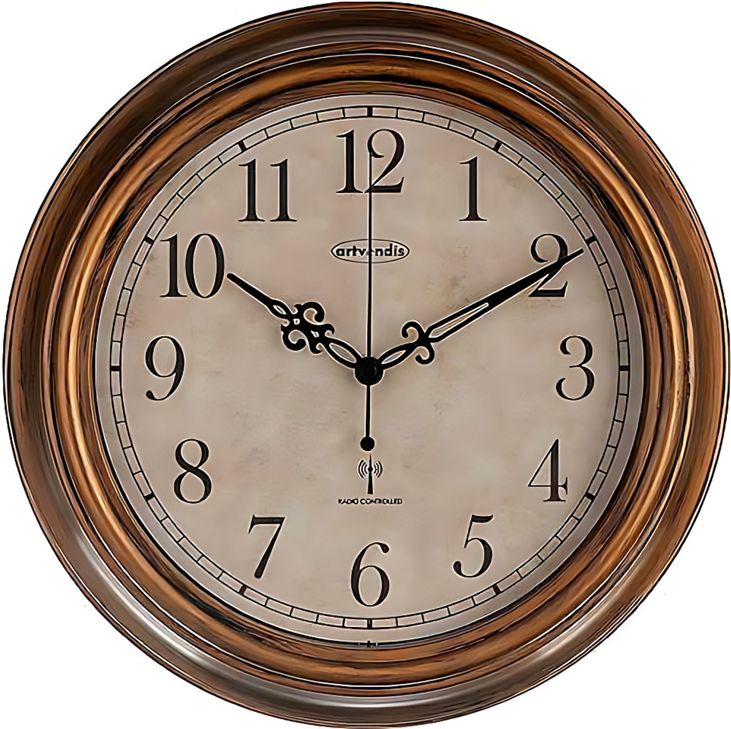 Artvendis 5575B Wall Clock Garden Clock Radio Wall Clock