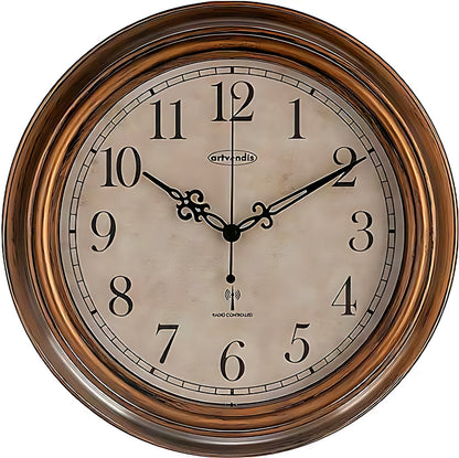 Artvendis 5575B Wall Clock Garden Clock Radio Wall Clock