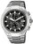 Citizen Herrenuhr mit Chronographen-Design, silberfarbenes Edelstahlband und Zifferblatt