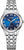 Citizen Damenuhr mit Eco-Drive: Edelstahlgehäuse, blaues Zifferblatt mit römischen Zahlen