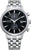 Citizen Herrenuhr-Chronograph mit Eco-Drive, schwarzem Zifferblatt, Edelstahlarmband