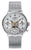 Damenarmbanduhr Zeppelin mit Mondphasenanzeige, silberfarbenes Mesh-Armband, rundes Zifferblatt