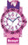 Mädchenarmbanduhr Scout mit pinkem Schmetterlings-Design, analogem Zifferblatt