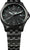 Traser P67 Officer Pro 107868 Uhr mit schwarzem Zifferblatt und Trigalight, Edelstahlarmband