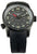 Traser Herrenuhr mit schwarzem Zifferblatt, Armband aus Silikon und Automatik-Anzeige