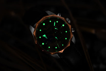 Vostok Europe Vilnelė JS20-125E752 Damen Uhr • Saphirglas • Chronograph