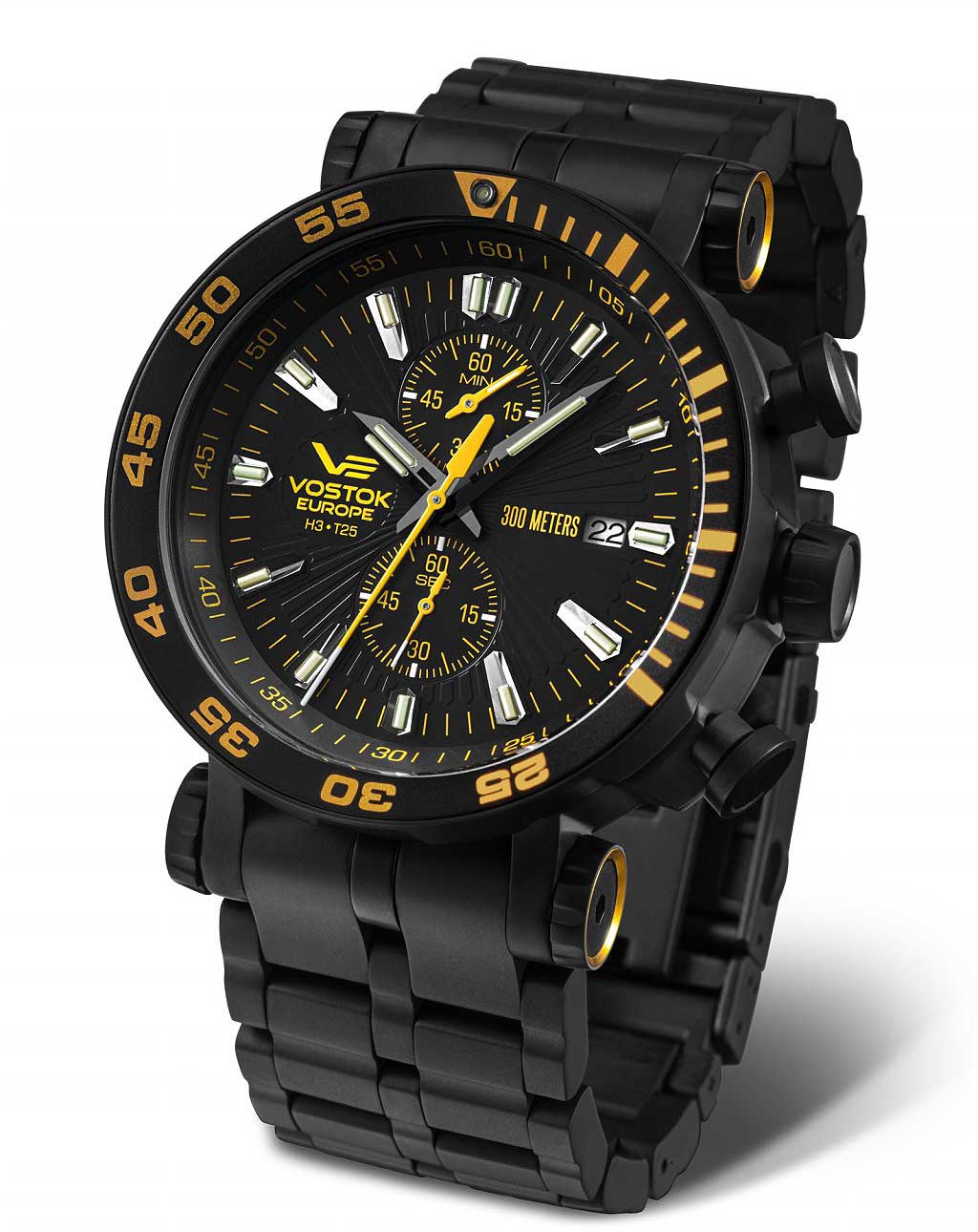 Vostok Europe Expedition North Pole 1 YN55-595B641 Herren Uhr • Japanisches Automatikwerk • Robustes K1-Kristallglas