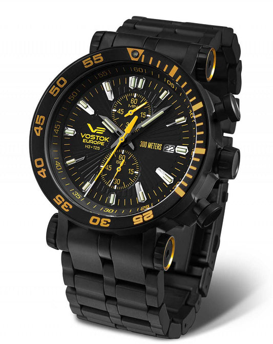 Vostok Europe Expedition North Pole 1 YN55-595B641 Herren Uhr • Japanisches Automatikwerk • Robustes K1-Kristallglas