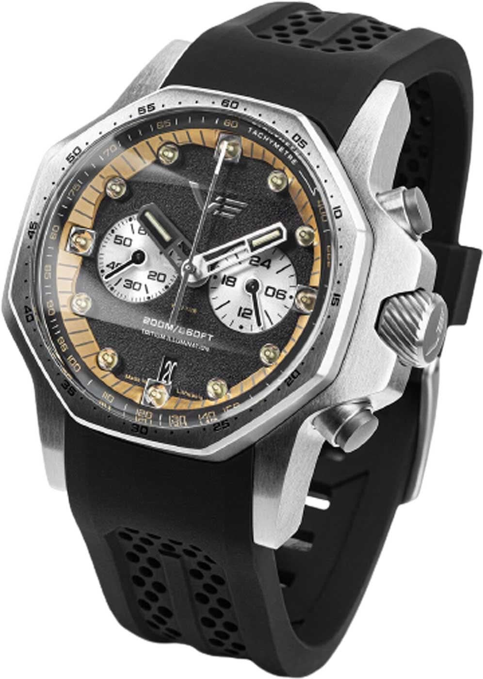 Vostok Europe Atomic Age Sakharov VK64-640A698 Herrenuhr • Tritium-Beleuchtung • K1-Sicherheitsglas