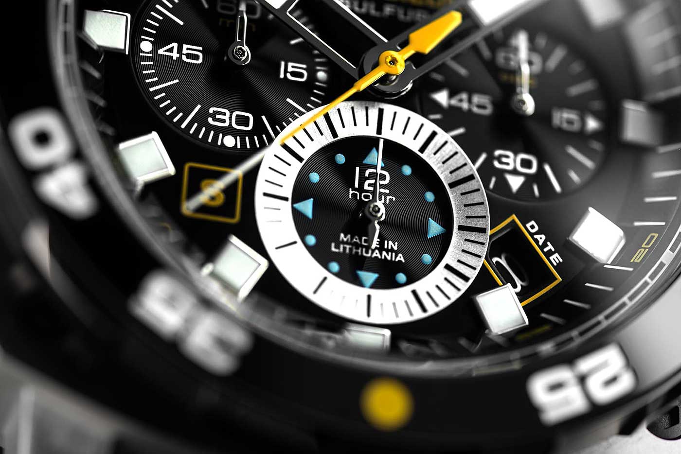 Vostok Europe VK67-650E725 Men's Watch • K1 Crystal • Solid