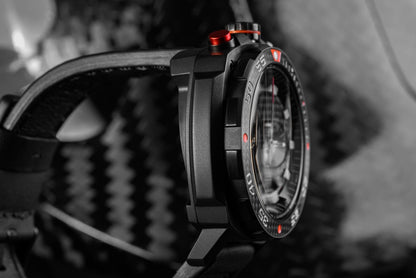 Vostok Europe Benediktas Vanagas Dakar VK67-650J740 Herren Uhr • Quarz Chronograph • Titan & Mineralglas