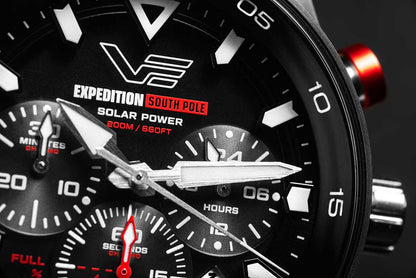Vostok Europe Expedition South Pole VR42-592A761 Herren Uhr • Solar-Uhrwerk • 20 Bar Wasserdicht