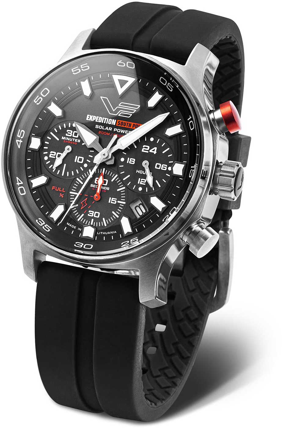 Vostok Europe Expedition South Pole VR42-592A761 Herren Uhr • Solar-Uhrwerk • 20 Bar Wasserdicht