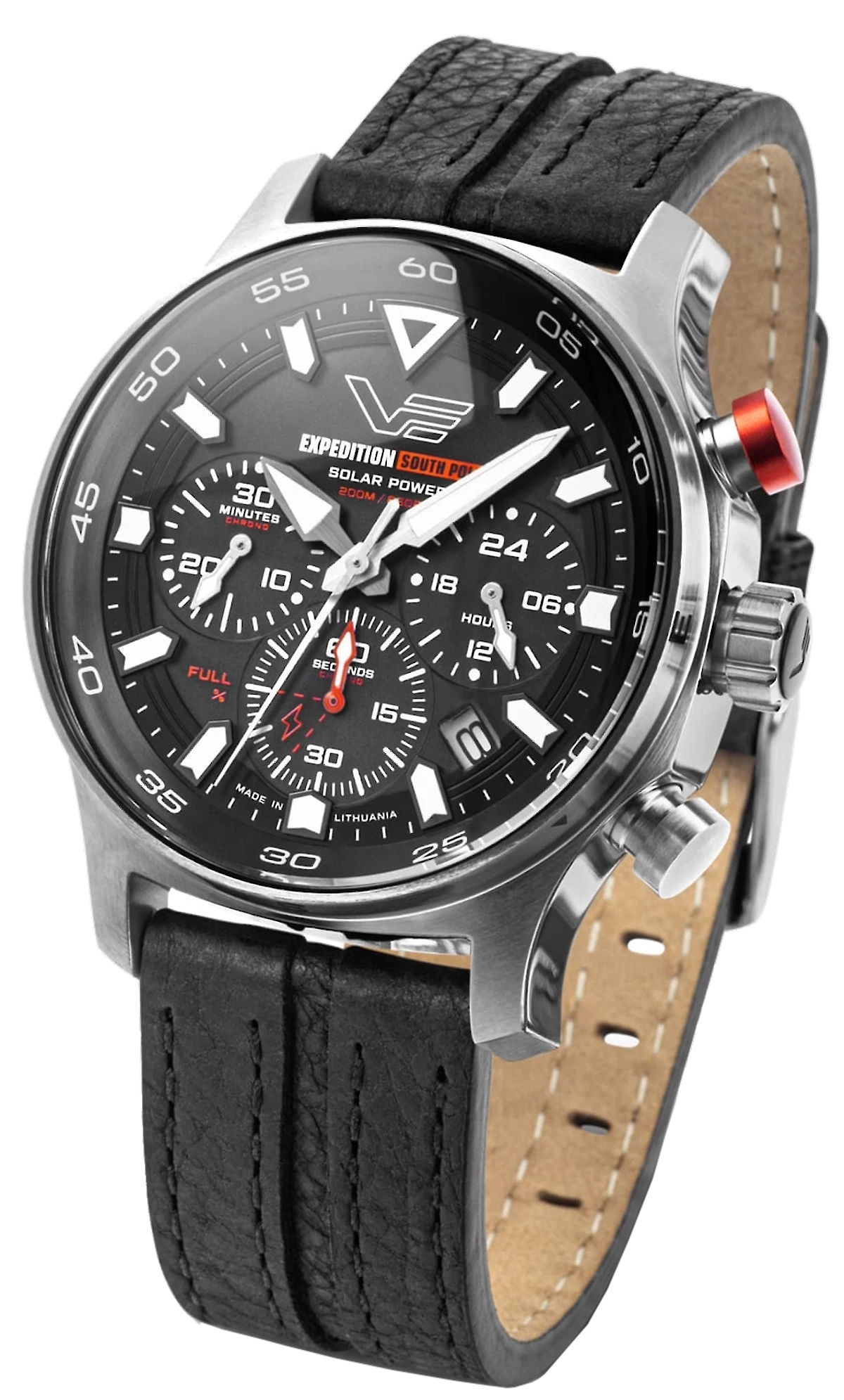 Vostok Europe Expedition South Pole VR42-592A761L Herrenuhr • Solar-Antrieb • K1 Sicherheitsglas