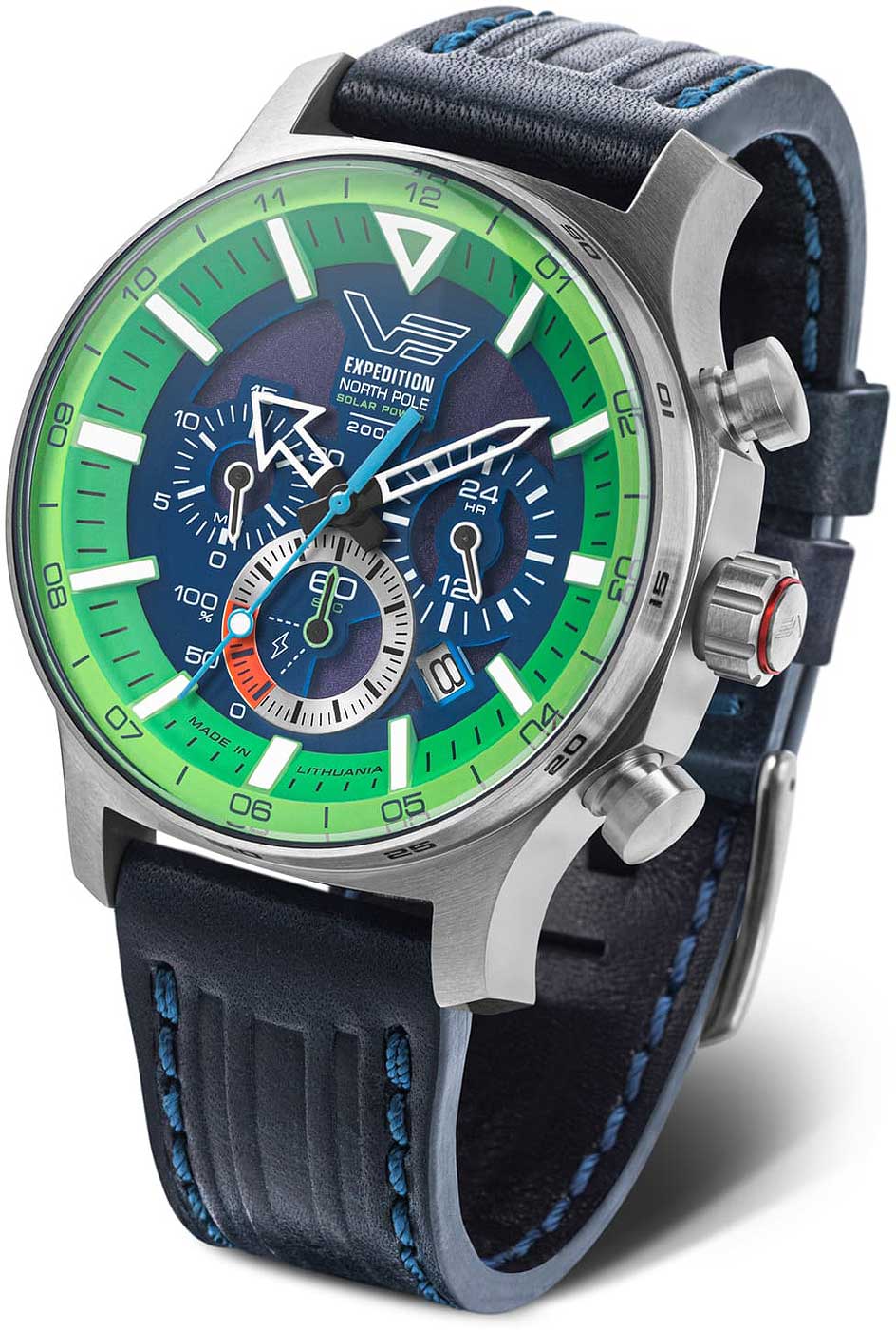 Vostok Europe Expedition VR42-595A733 Herrenuhr • Solar • K1 Sicherheitsglas