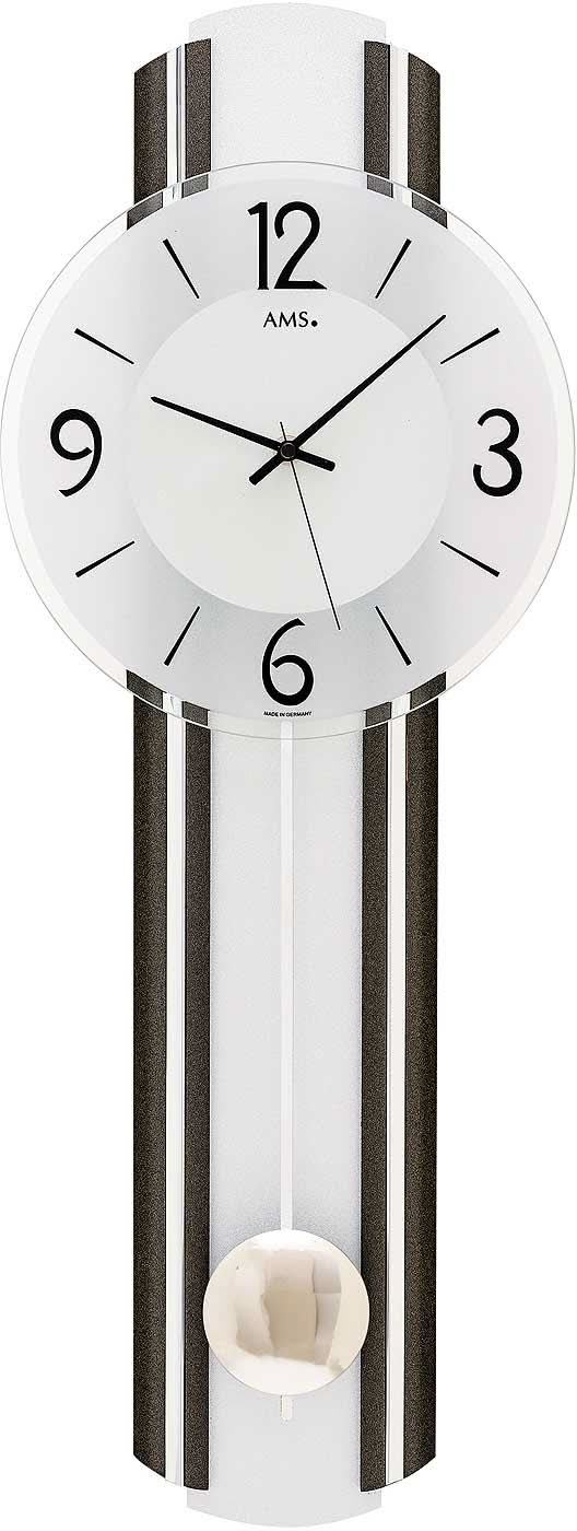 AMS Wanduhr Holz • Zeitloses Design • Made in Germany