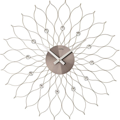 Wanduhren modern Gehäusedurchmesser 50 cm - AMS Modell: 9608