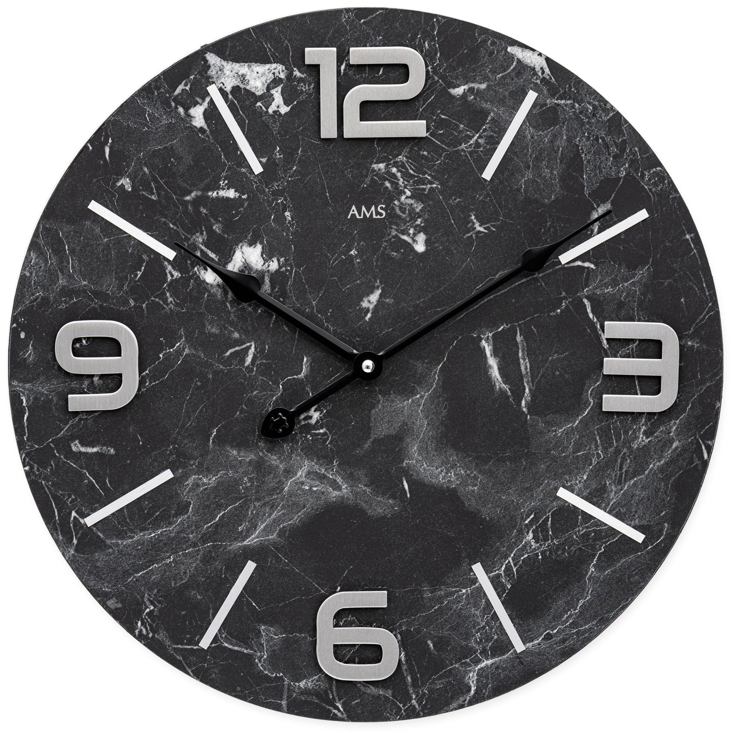 AMS Wanduhr • Präzises Uhrwerk • Zeitloses Design