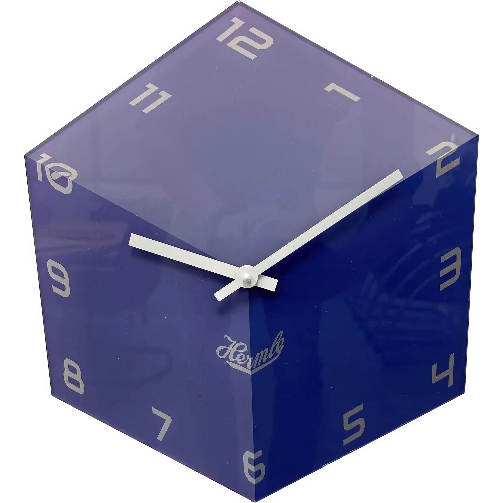 Hermle Wanduhr 34,65 cm Ø Acryl • Modernes Design • 3D Zifferblatt