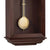 Hermle Wanduhr 64x27,5x15 cm Holz • Halbstundenschlag • Geräuscharm